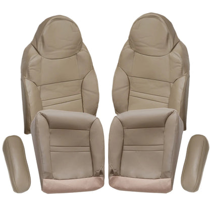Front Bottom & Top Seat Cover Set For Ford Excursion Limited 2000-2001 Repair