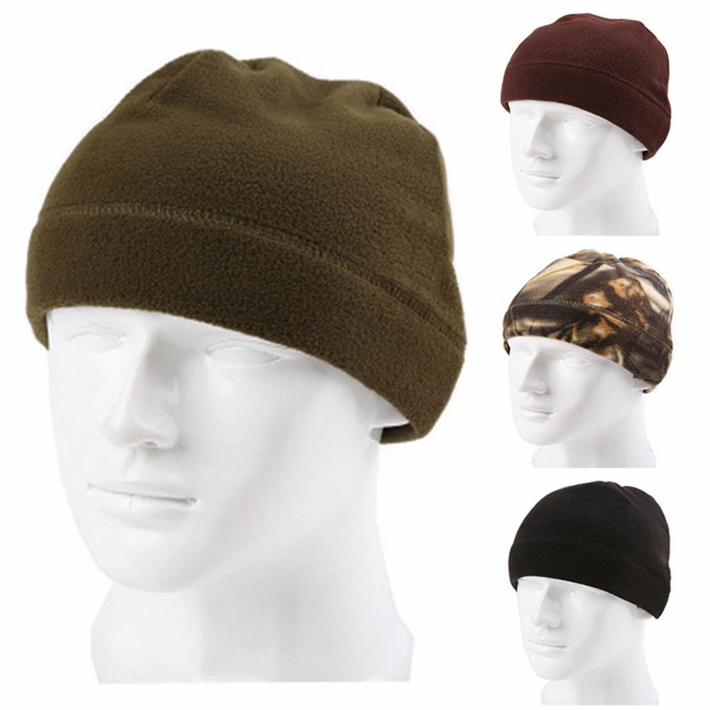 1pc Outdoor Fleece Hat Camping Warm Windproof Caps Fishing Cycling Hunting 27*21