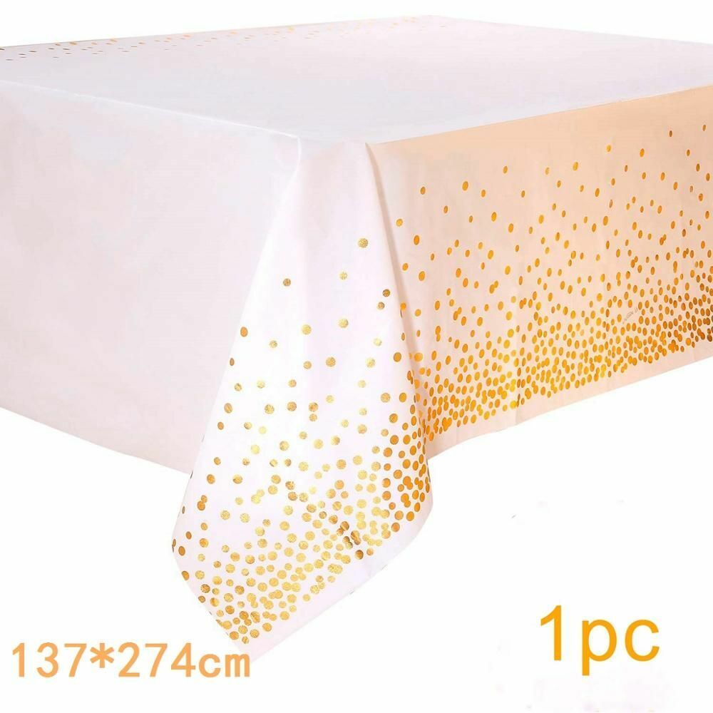 8Pcs/Set Disposable Tableware Plate/Napkin Birthday Wedding Party Decor Supplies