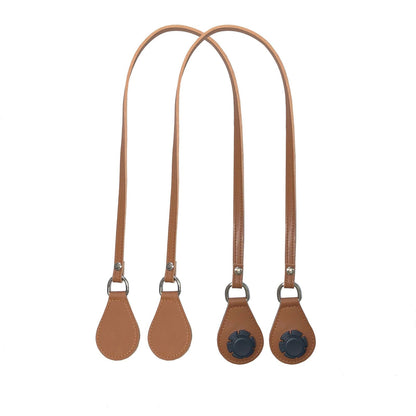 1set Canvas Lining Insert Inner Pocket 85cm Long Handles Microfiber Leather Bag