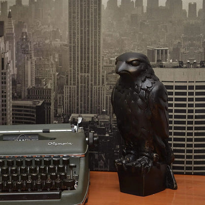 Maltese Falcon Statue Prop Handmade Resin Sculpture Home Decoration Originality