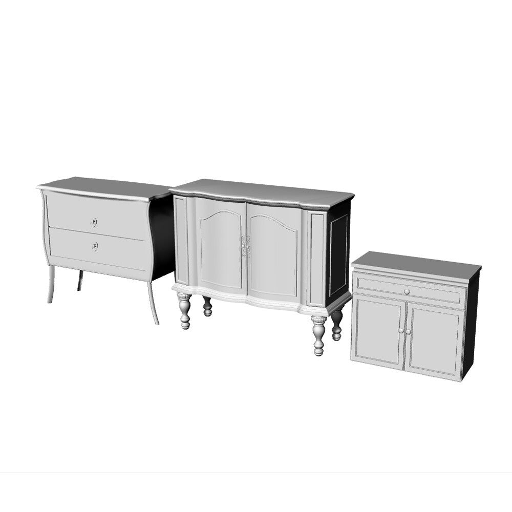 Yao's Studio LYT87239 1/87 Scene Model Storage Cabinets