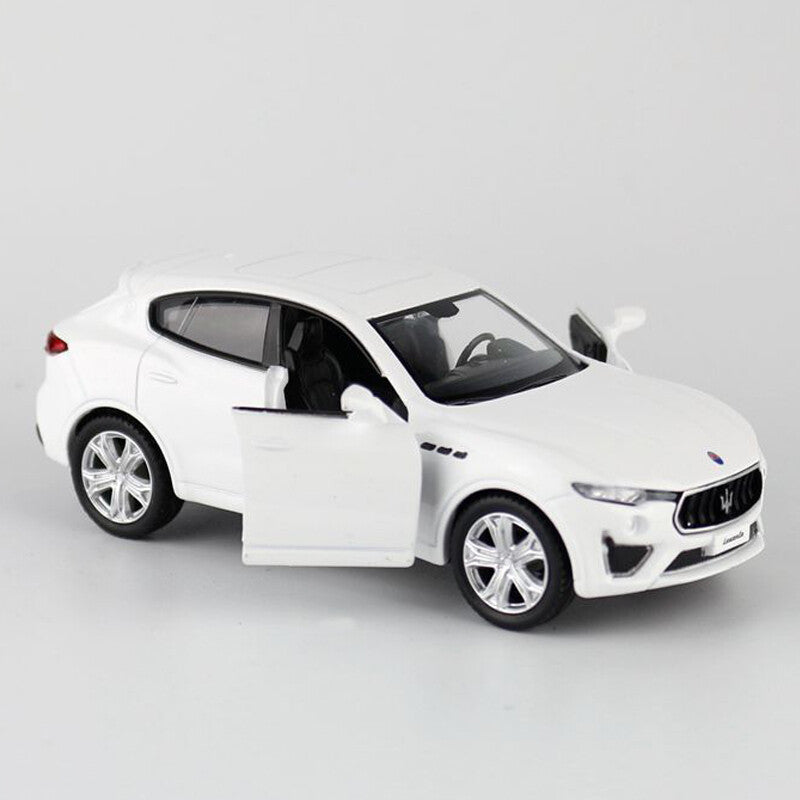 1/36 Maserati Levante GTS Model Car Diecast Toy Cars Boys Toys Kids Gifts White