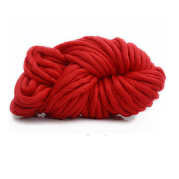 Hot Sale 250g Chunky Wool Yarn Bulky Arm Knitting Wool Roving Crocheting Yarn