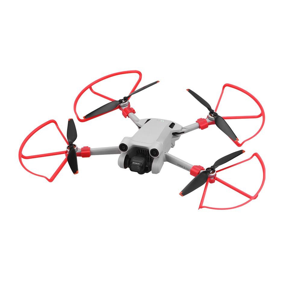 4Pcs Red Propellers Blades Protectors Guards for DJI Mini 3 Pro Drone Repair