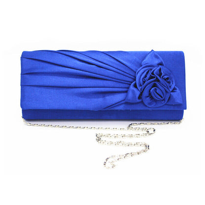 Evening Party Bag Clutch Purse Banquet Bag Bridal Clutch Dinner Bag Solid Color