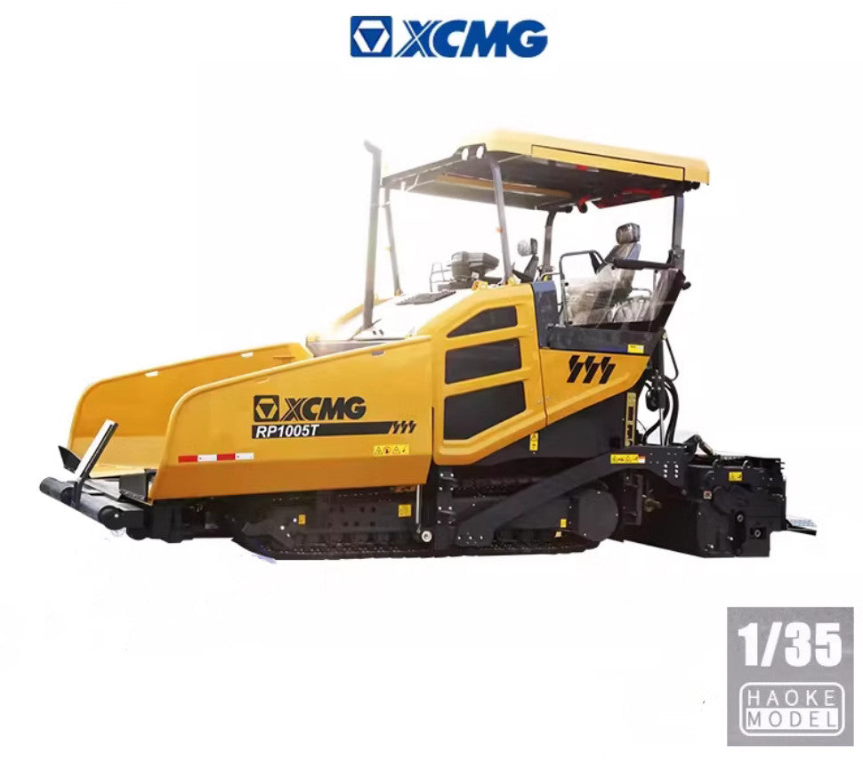 1:35 XCMG RP1005T Paver Construction Machine Equipment Vehicle Diecast Model
