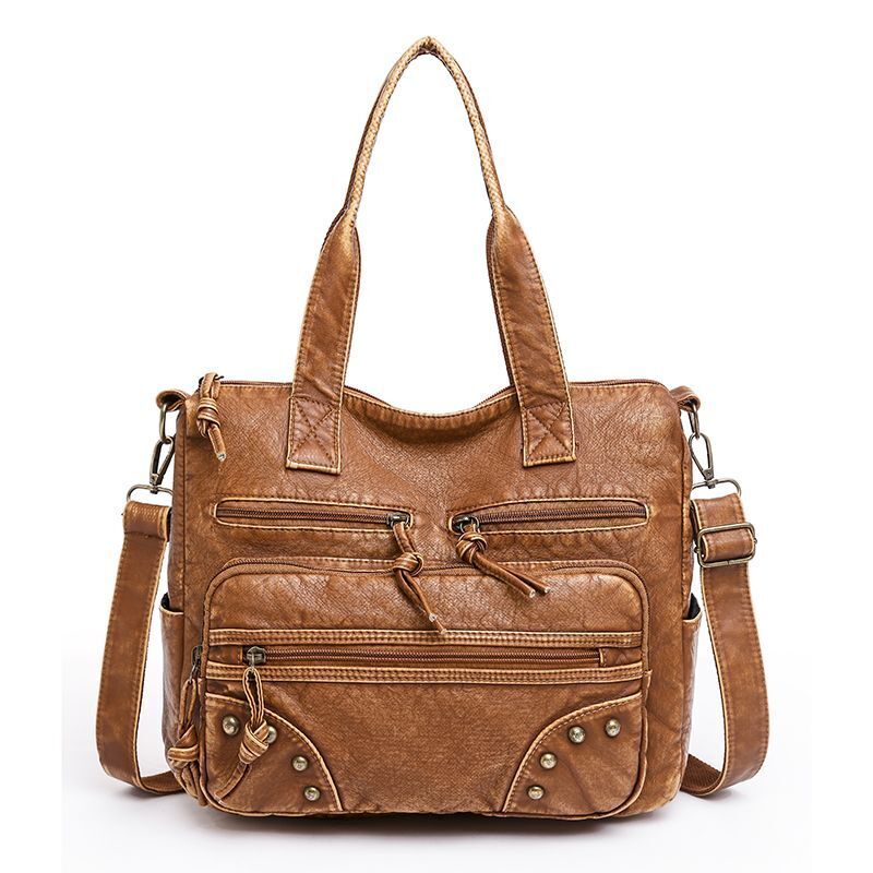 Bags Vintage Handbags Retro Large Tote Bags Shoulder Messenger Crossbody Bag 1PC