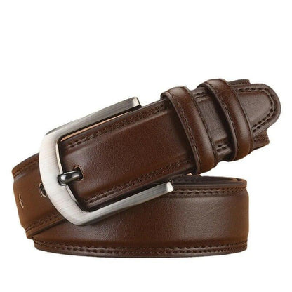 Genuine Cowhide Leather Belts for Men Causal Men's Belt Men's Classic Dress Belt