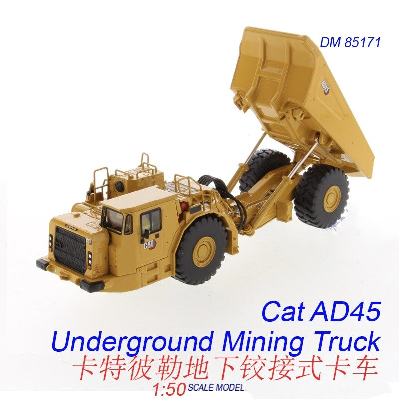 1:50 DM AD45 Underground Mining Truck Construction Machine Diecast Model