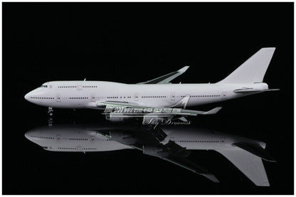 1:400 JC Wings BOEING 747-400 Passenger Blank Airplane Flap Down Diecast Model