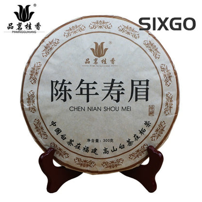 Premium Aged Tribute Eyebrow FuDing ShouMei White Tea CHEN NIAN SHOU MEI 300g