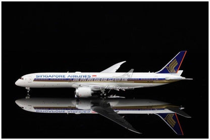 1:400 JC Wings SINGAPORE AIRLINES BOEING 787-10 Airplane Flap Down Diecast Model