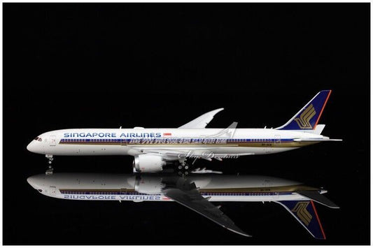 1:400 JC Wings SINGAPORE AIRLINES BOEING 787-10 Airplane Flap Down Diecast Model