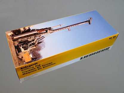 1:50 LIEBHERR LB28 Rotary Drilling Rig Construction Piling Machine Diecast Model