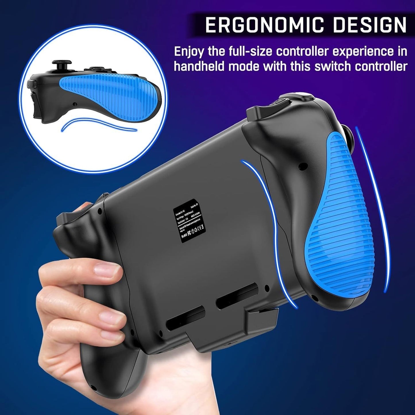 Switch Handheld Controller Grip Gamepad For Nintendo Switch Joy-Con Game