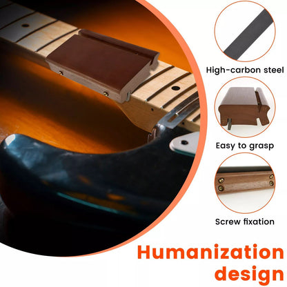 3/23/35 Degree Fret End Beveling File 3-in-1 Precision Dressing Tool for Guitar