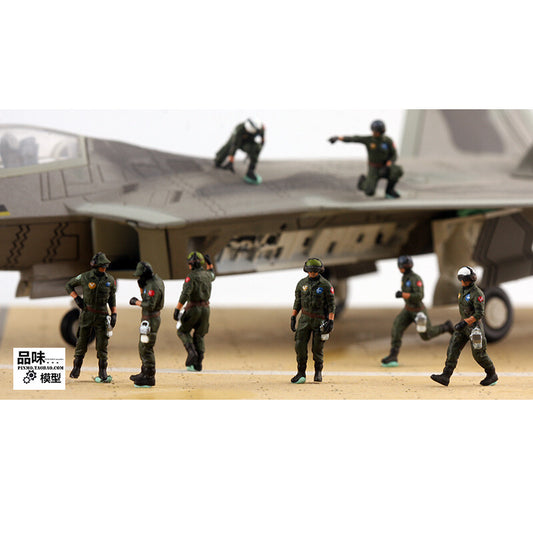 1/72 Air Force Ground Troops 10 Soldier Model
