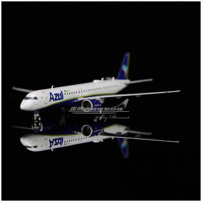 1:400 GeminiJets Azul Embraer ERJ-195 Passenger Plane Diecast  Aircraft Model