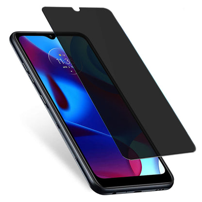 For Motorola Moto G Pure (2021) Privacy Tempered Glass Anti-Spy Screen Protector