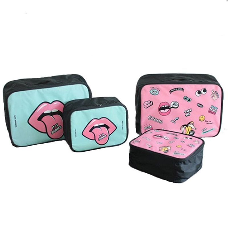 Travel Cosmetic Bag Makeup Case Storage Organizer Bags Waterproof Large Bag 1 PC
