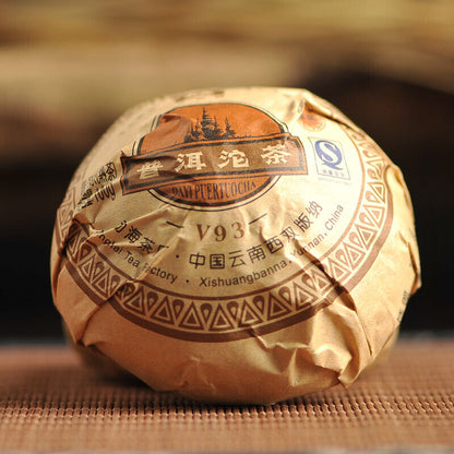 V93 * 2009 Yunnan Menghai Dayi Tea V93 Tuocha TAETEA Ripe Puer Pu-erh Tuo Cha