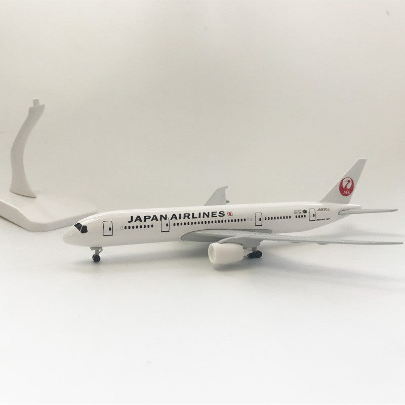 1/300 20cm Japan B787 Plane Model Alloy Simulation Airplane Aircraft Collection