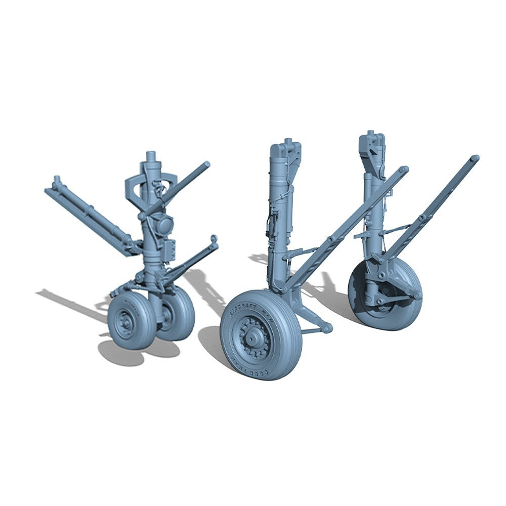 Yao's Studio LY48265B 1/48 Model USN F-14 Tomcat Undercarriage Gravity Wheel