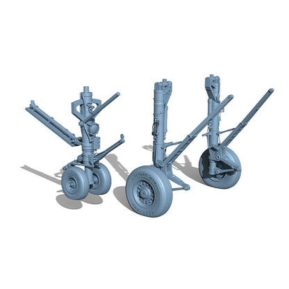 Yao's Studio LY48265B 1/48 Model USN F-14 Tomcat Undercarriage Gravity Wheel
