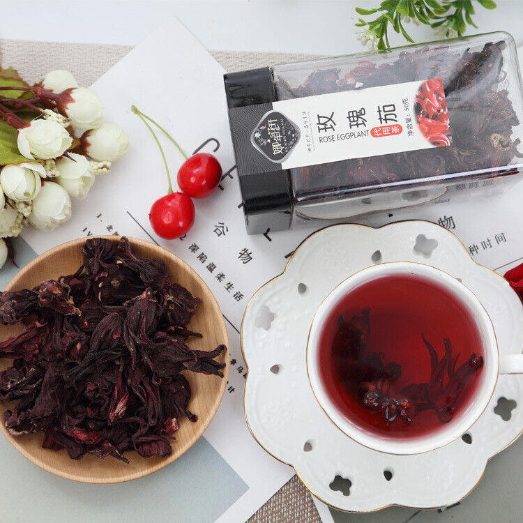 50 Keluo Shen Fang canned Herbal healthy rose eggplant flower tea