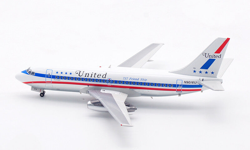 1:200 InFlight United BOEING 737-200 Passenger Airplane Diecast Aircraft Model