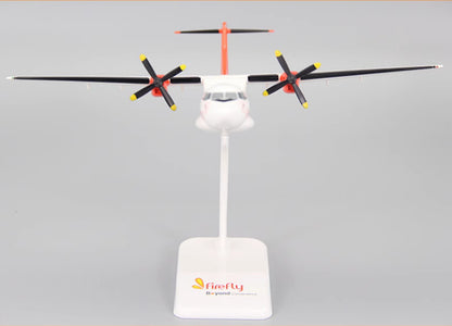 1:100 28CM RISESOON Firefly ATR72-500 Passenger Airplane ABS Plastic Plane Model