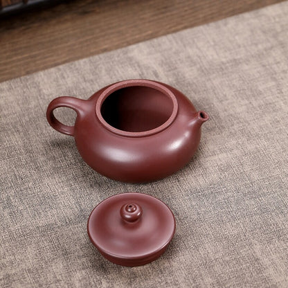 True Yixing Zisha Purple Clay Tea Pot 180ml Master Pot 7 Infuser Hole China Pot