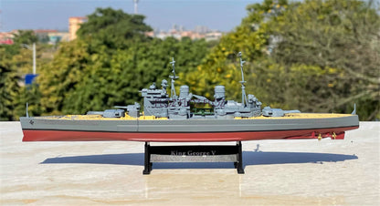 for AMER King George V Battleship Cruiser 1:1000 ship Pre-built Model