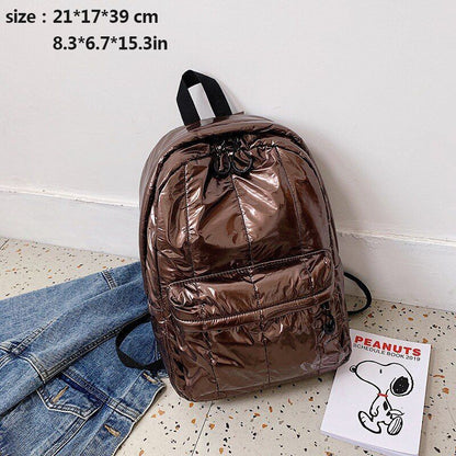 Soft Backpacks School Lightweight Cotton Travel Bags Small Backpack 30*35*14 CM