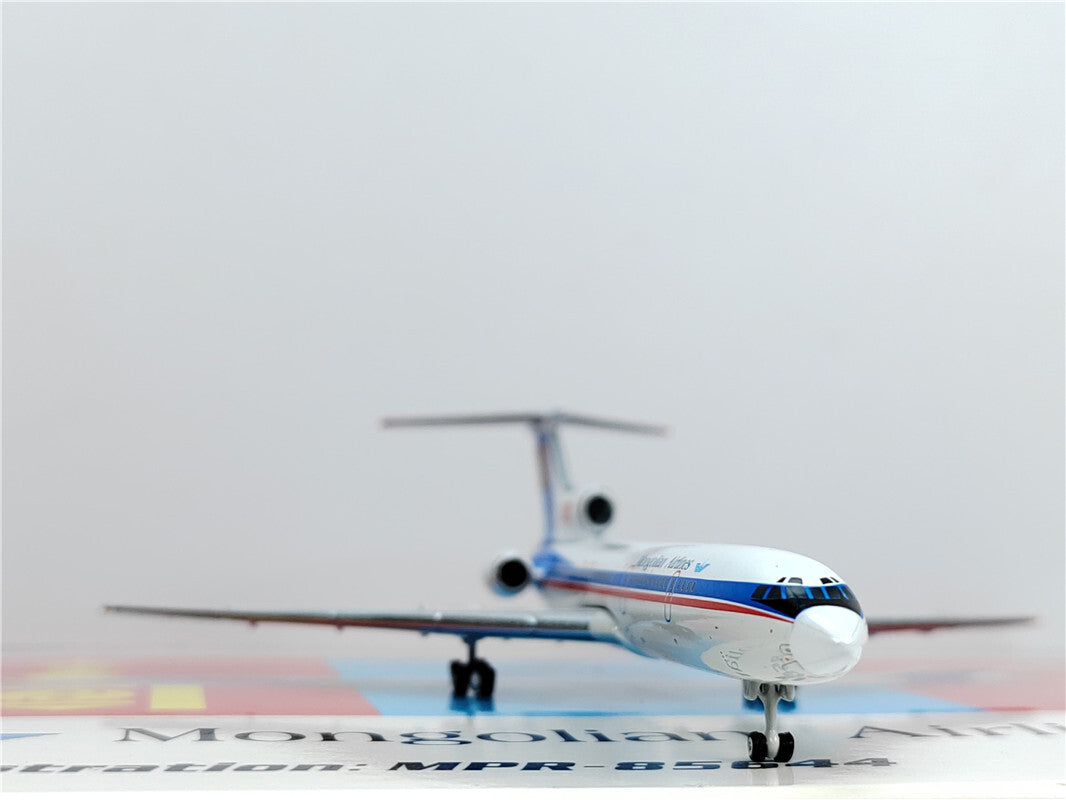 1:400 Phoenix Mongolian Airlines Tupolev TU-154M Airplane Diecast Aircraft Model