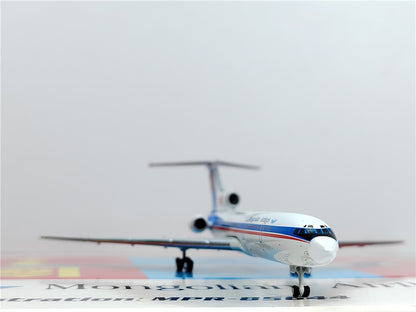 1:400 Phoenix Mongolian Airlines Tupolev TU-154M Airplane Diecast Aircraft Model