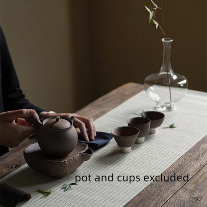 Water Reservoir Tea Mat For Pot Ceramic Pottery Holder Creative Tea Accessories