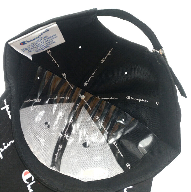 Champion Snapback Black New Hip Hop Hat Sport Baseball Cap Embroidery
