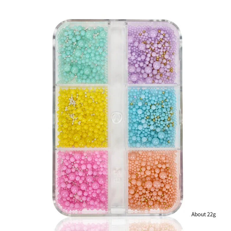 Nail Art Charms Flakes Abalone 3D Irregular Slice Shell Stone DIY Manicure Decor