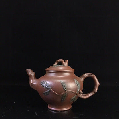vintage chinese yixing purple clay teapot zisha ceremony teaware collection rare