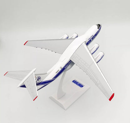 1:200 Aimo Wings Volga-dnepr IL-76 Aircraft ABS Plastic Transport Airplane Model