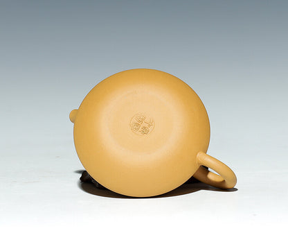 Chinese Yixing Tea Pot Zisha Duan Clay Marked Kungfu Tea Pot 110ml For Puer Tea