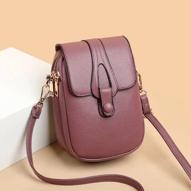 Small Handbag Crossbody Bag Shoulder Purse Messenger Bags Phone Purse Flap 1 PC