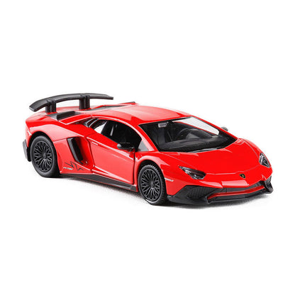 1/36 Lamborghini Aventador LP750-4 SV Model Car Diecast Toy Cars for Boys Kids