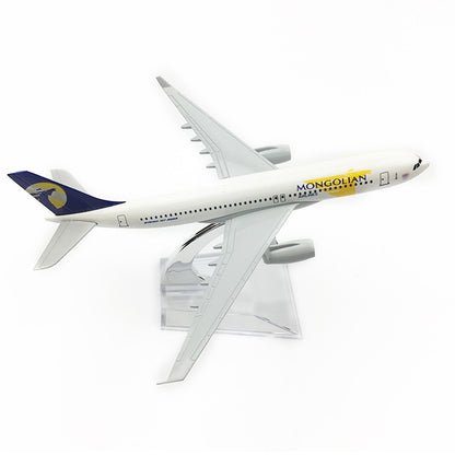 1:400 16cm B767 Mongolian Airlines Airplane Model Alloy Diecast Plane Model