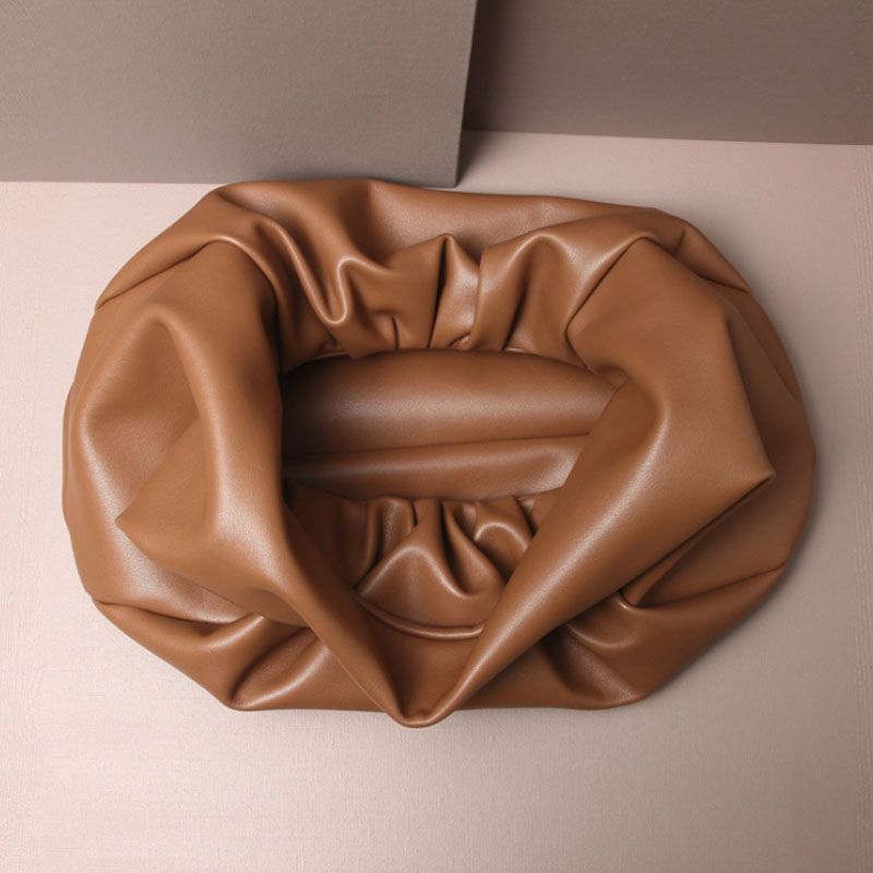 Pouch Genuine Soft Leather Cloud Bag Handbag Purse Clutch Dumpling Shoulder Bags