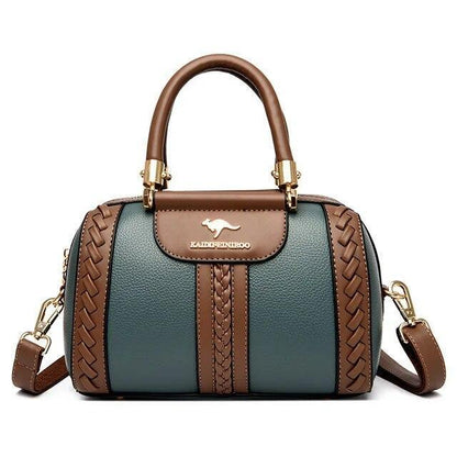 Bolso Cuero Mujer Para Bolsa Moda Lujo Mano Hombro Bandolera Elegante Cartera