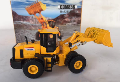 12CM LONKING CDM856 Wheel Loader Construction Machine Equipment Diecast Model