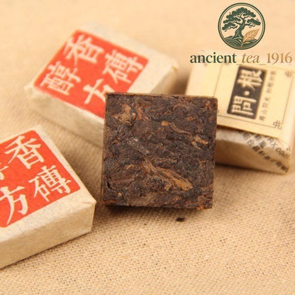 500g 2016 Spring Pu'er Ripe Tea Small Square Brick Mini Tea Tuo Pu'er Tea
